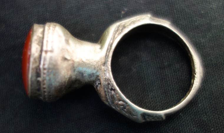Античное кольцо с карнеолом